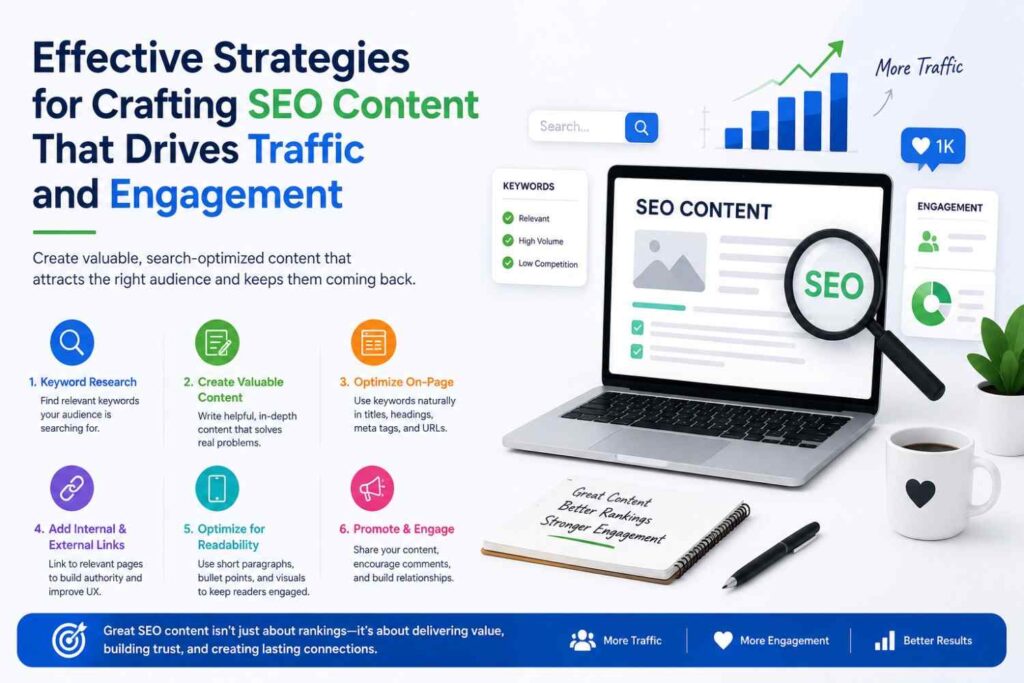 Effective Strategies for Crafting SEO Content That Drives Traffic and Engagement