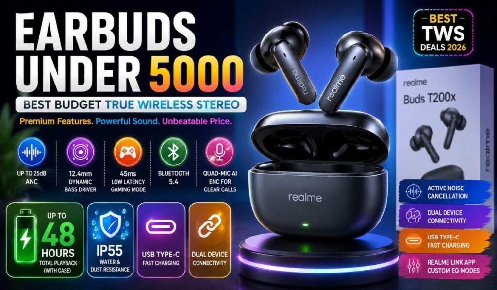 Earbuds Under 5000