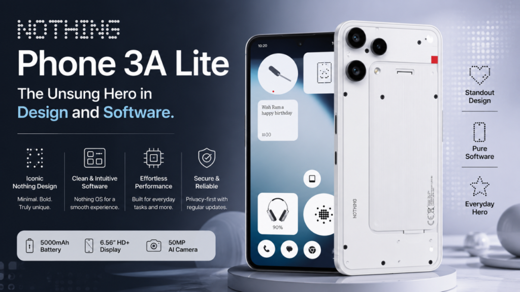 Nothing Phone 3A Lite 