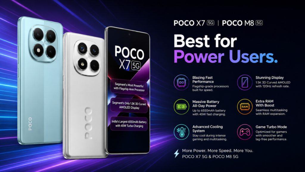 POCO X7 5G & POCO M8 5G
